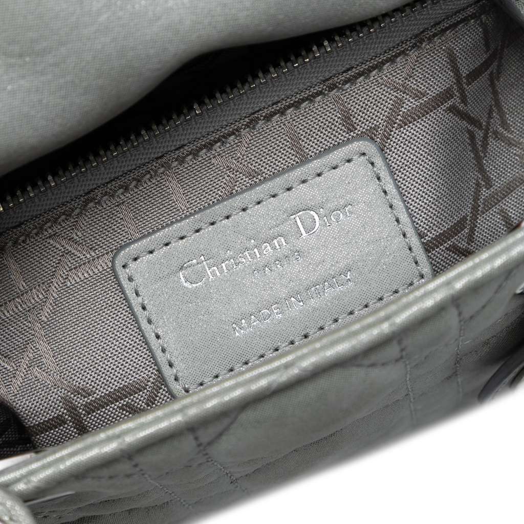 Dior Mini Iridescent Lambskin Cannage Lady Dior - 5