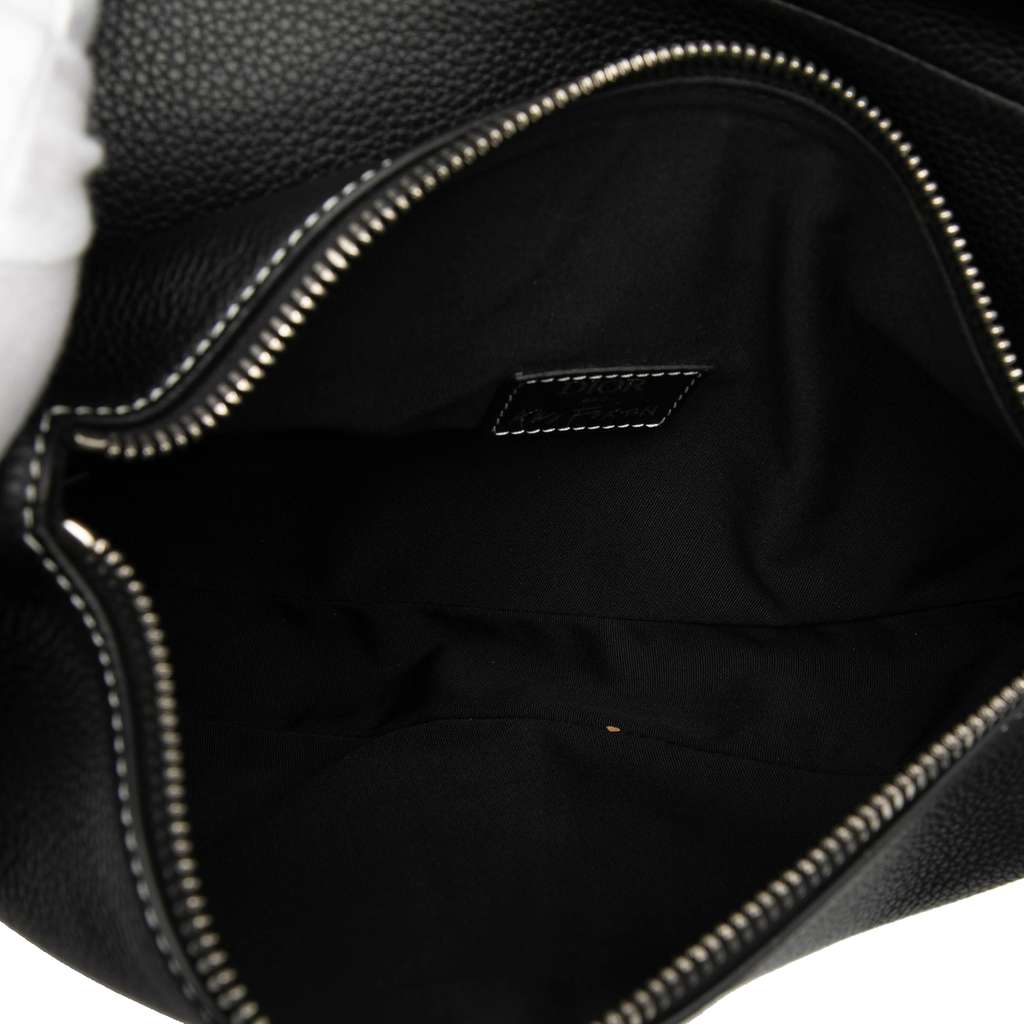 Dior Alex Foxton Grained Calfskin Saddle Bag - 4