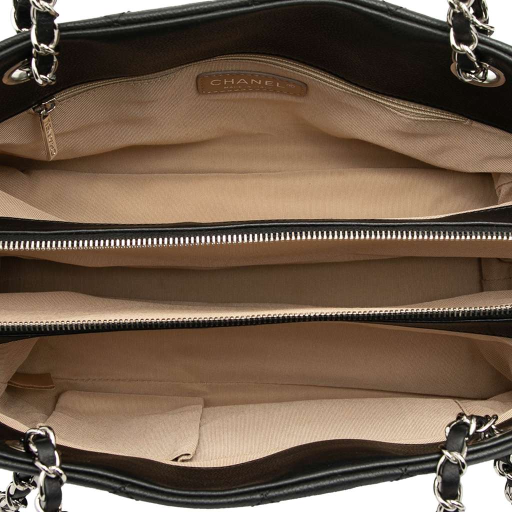 Chanel CC Quilted Caviar Soft Tote - 4