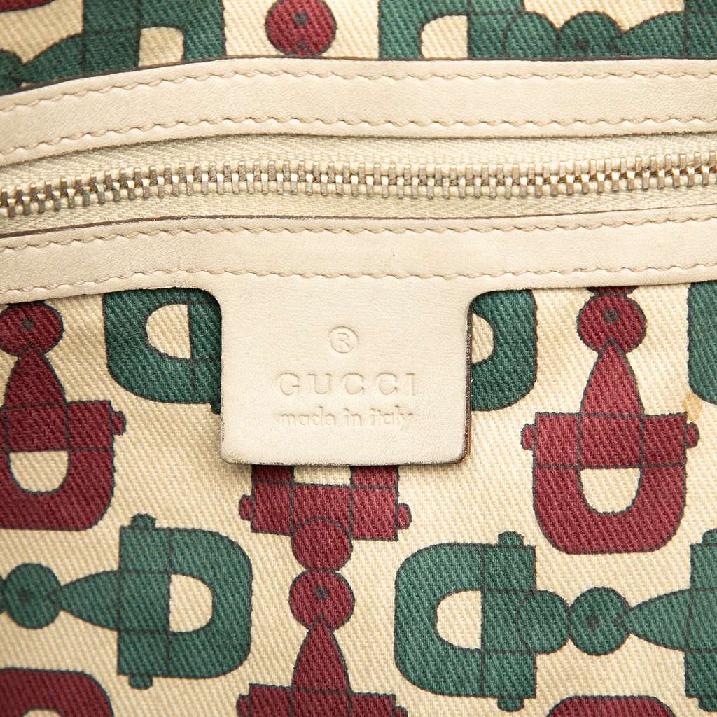 Gucci Guccissima Peggy Bamboo Satchel - 5