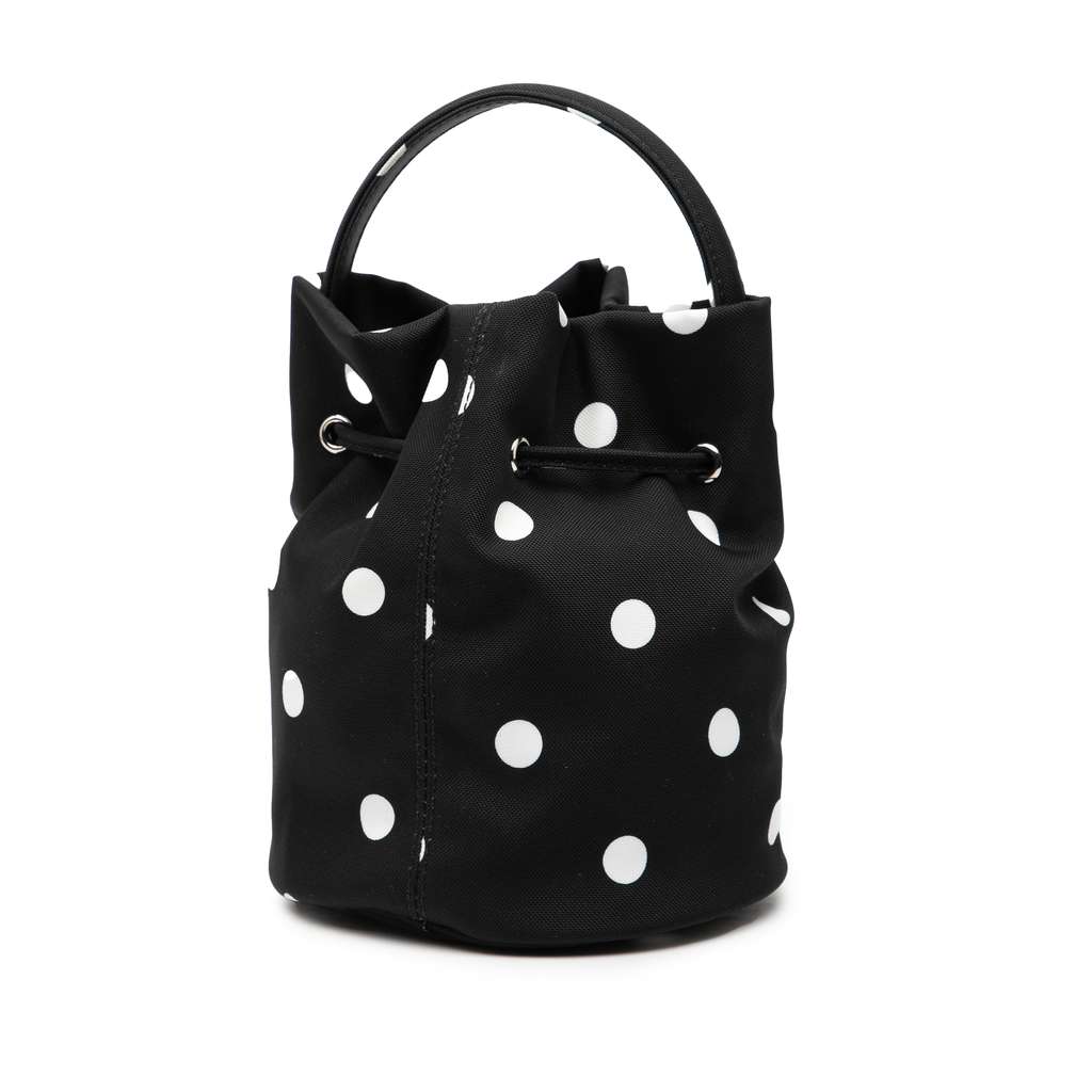 Balenciaga Nylon Dots Wheel XS Bucket Bag - 2