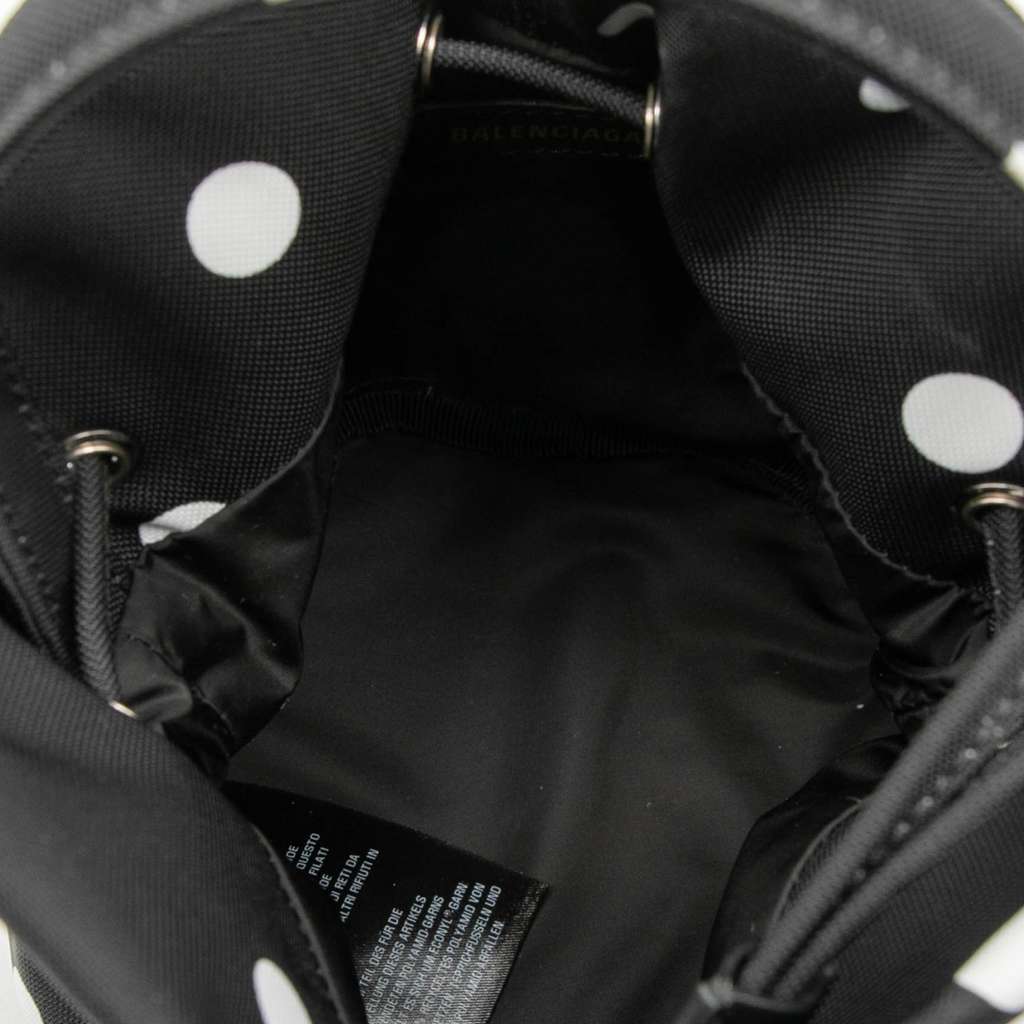 Balenciaga Nylon Dots Wheel XS Bucket Bag - 4