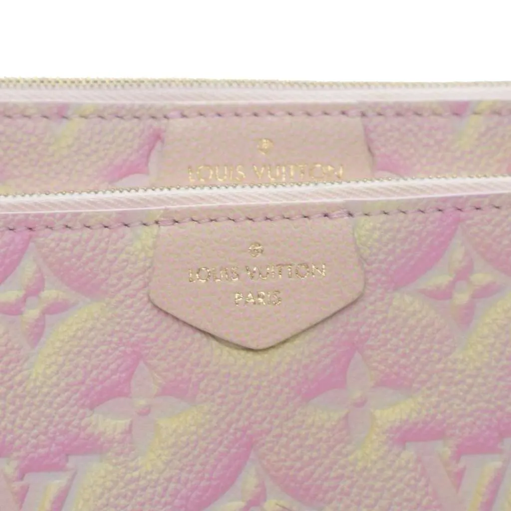 Louis Vuitton Monogram Empreinte Summer Stardust Multi Pochette Accessoires Pink Leather Good - Box View