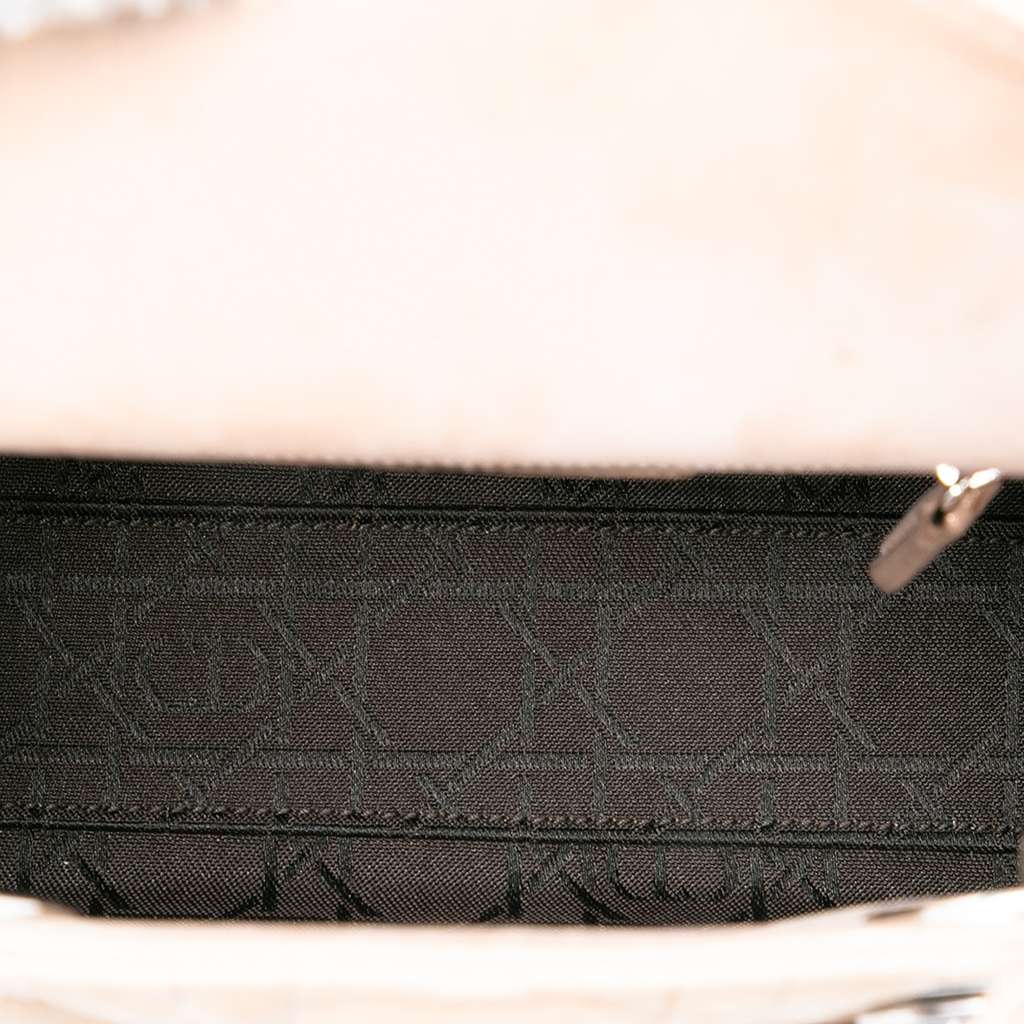 Dior Mini Iridescent Lambskin Cannage Lady Dior - 4