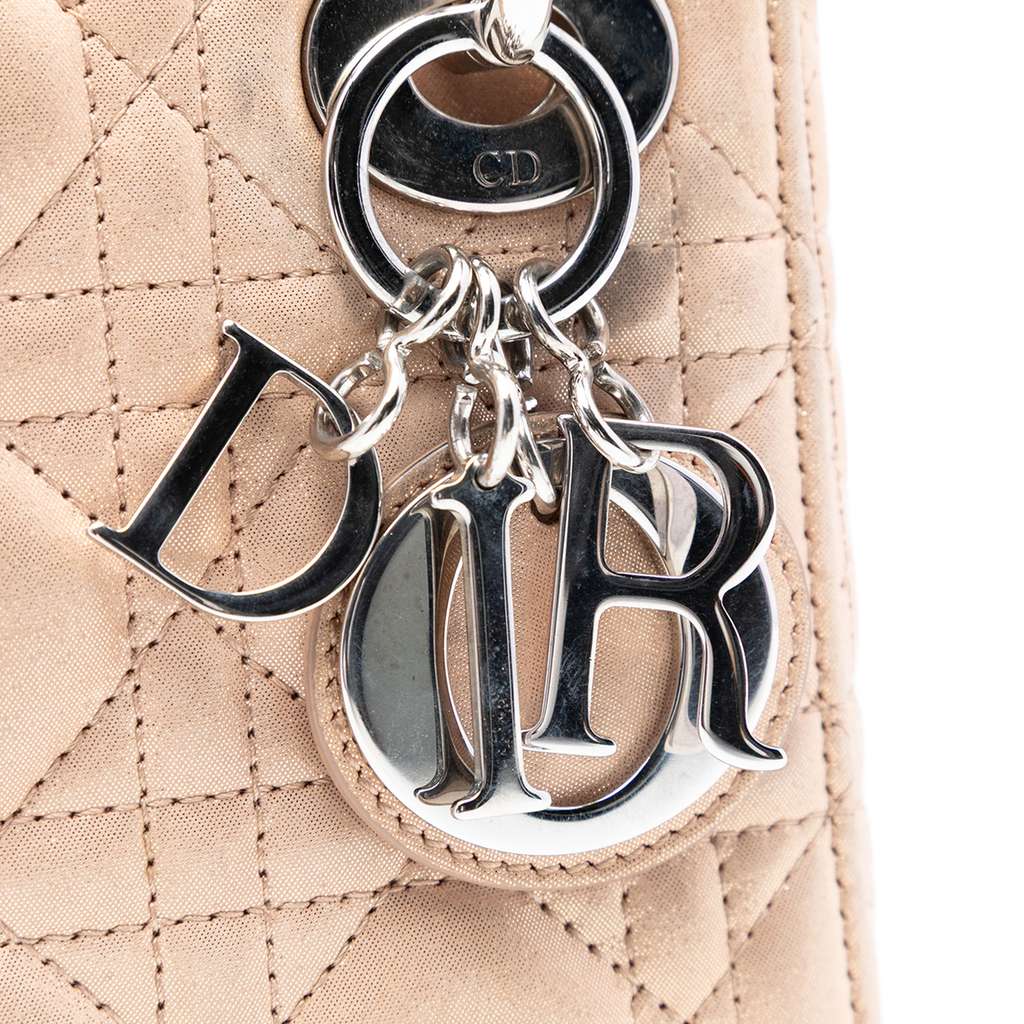 Dior Mini Iridescent Lambskin Cannage Lady Dior - 5