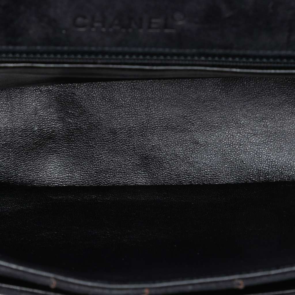 Chanel CC Choco Bar Suede Stitched Chain Flap - 4