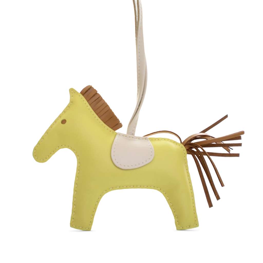 Hermès Milo Lambskin Grigri Rodeo Bag Charm MM - 2