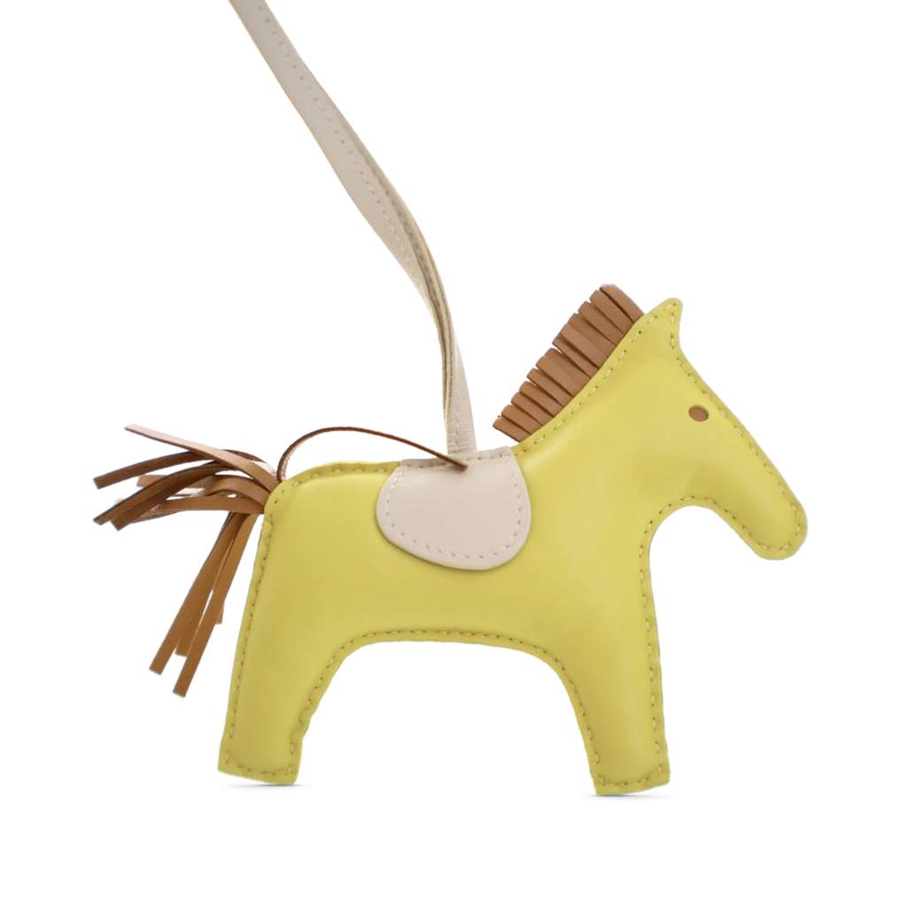 Hermès Milo Lambskin Grigri Rodeo Bag Charm MM - 3