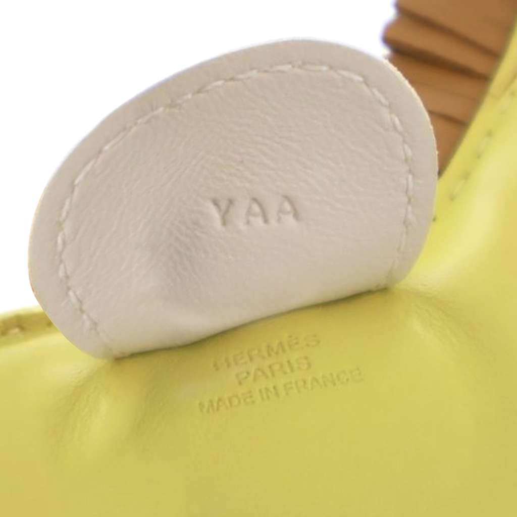 Hermès Milo Lambskin Grigri Rodeo Bag Charm MM - 5