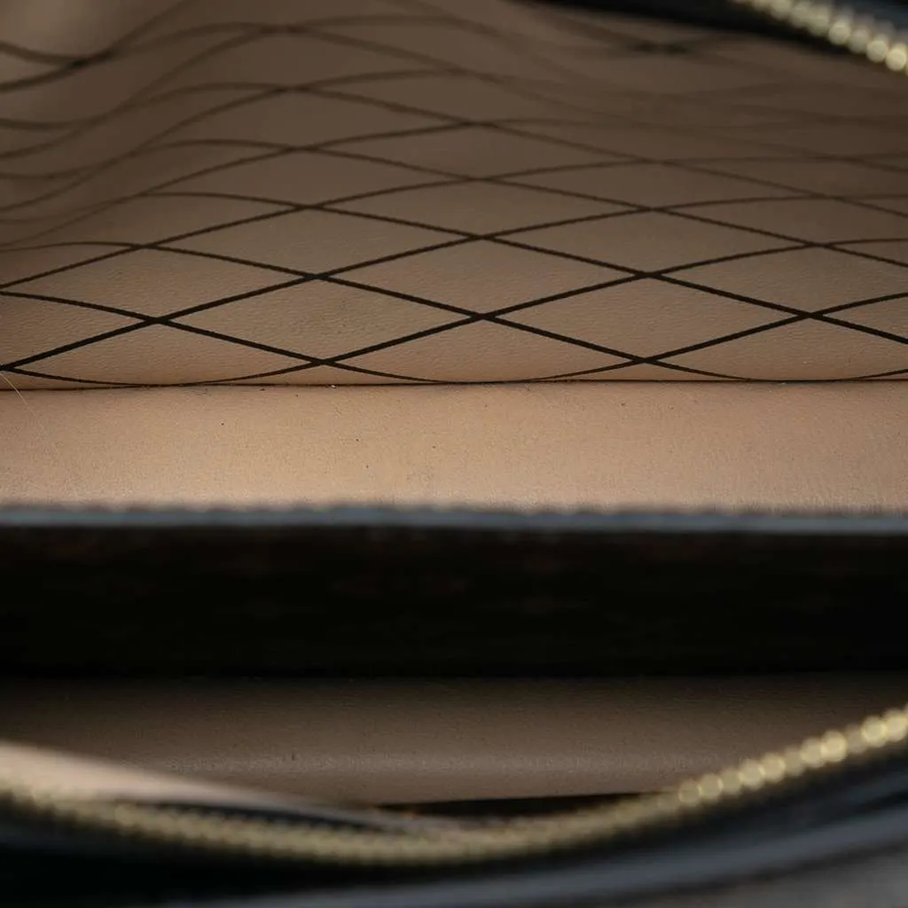 Louis Vuitton Monogram Reverse Trunk Clutch Brown Very good - Model View