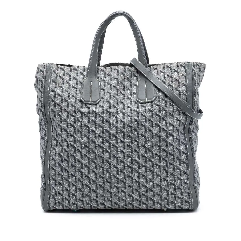 Goyard Goyardine Voltaire Grey Canvas Very good - Front View