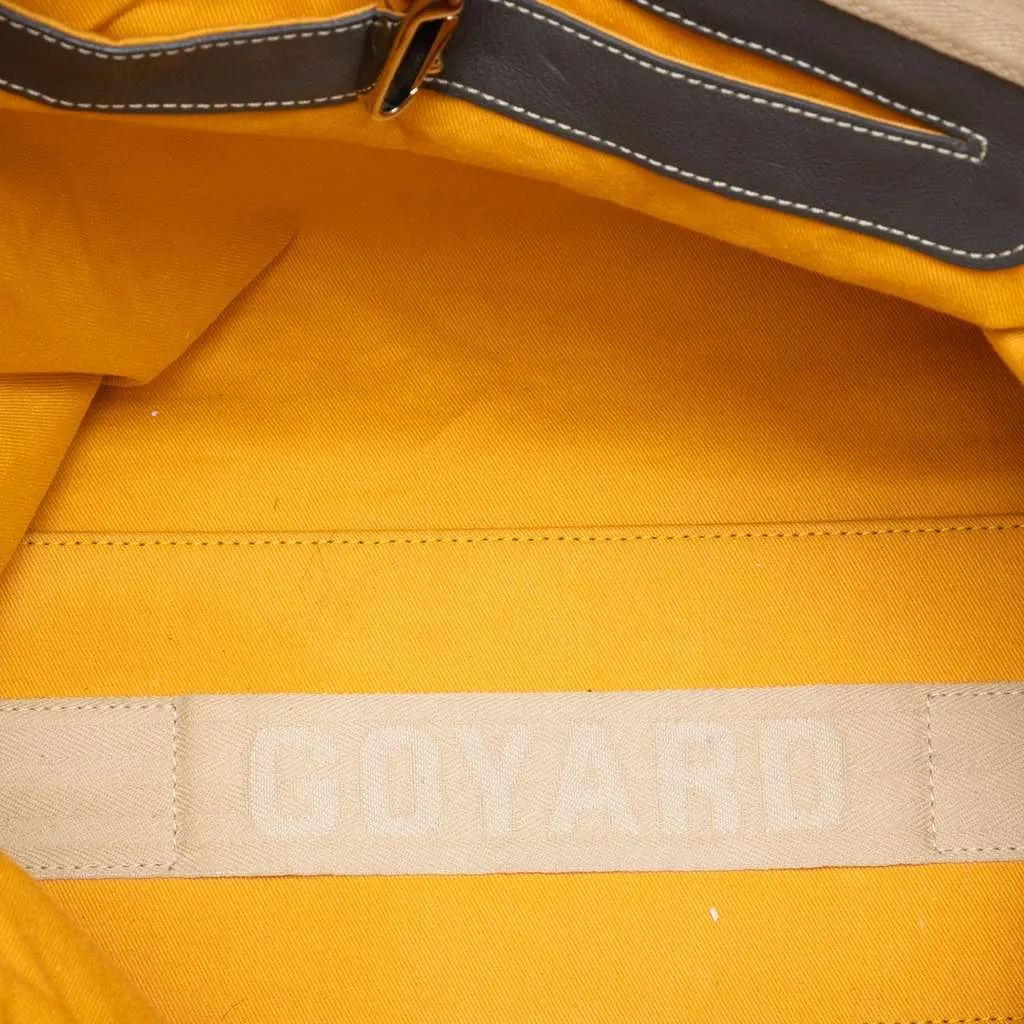 Goyard Goyardine Voltaire Grey Canvas Very good - Model View