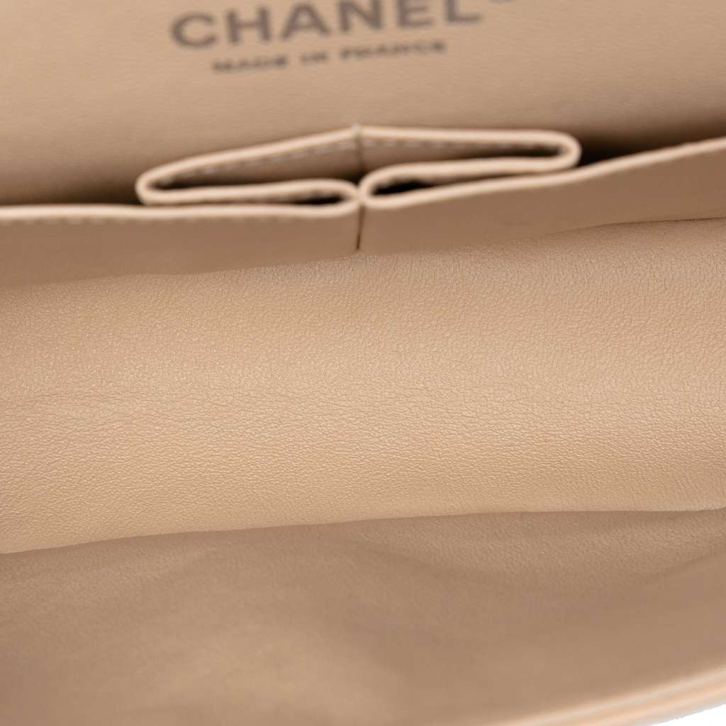 Chanel Medium Classic Lambskin Double Flap - 4