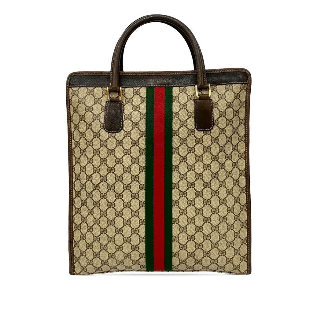 Gucci GG Supreme Web Tote - 2
