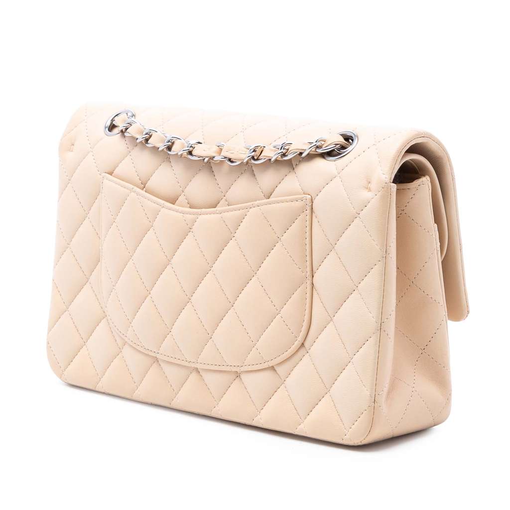 Chanel Medium Classic Lambskin Double Flap - 2