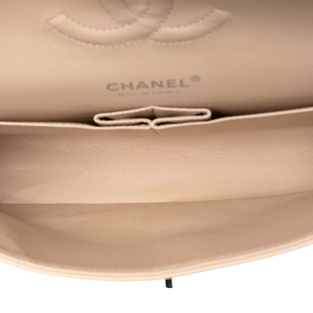 Chanel Medium Classic Lambskin Double Flap - 4