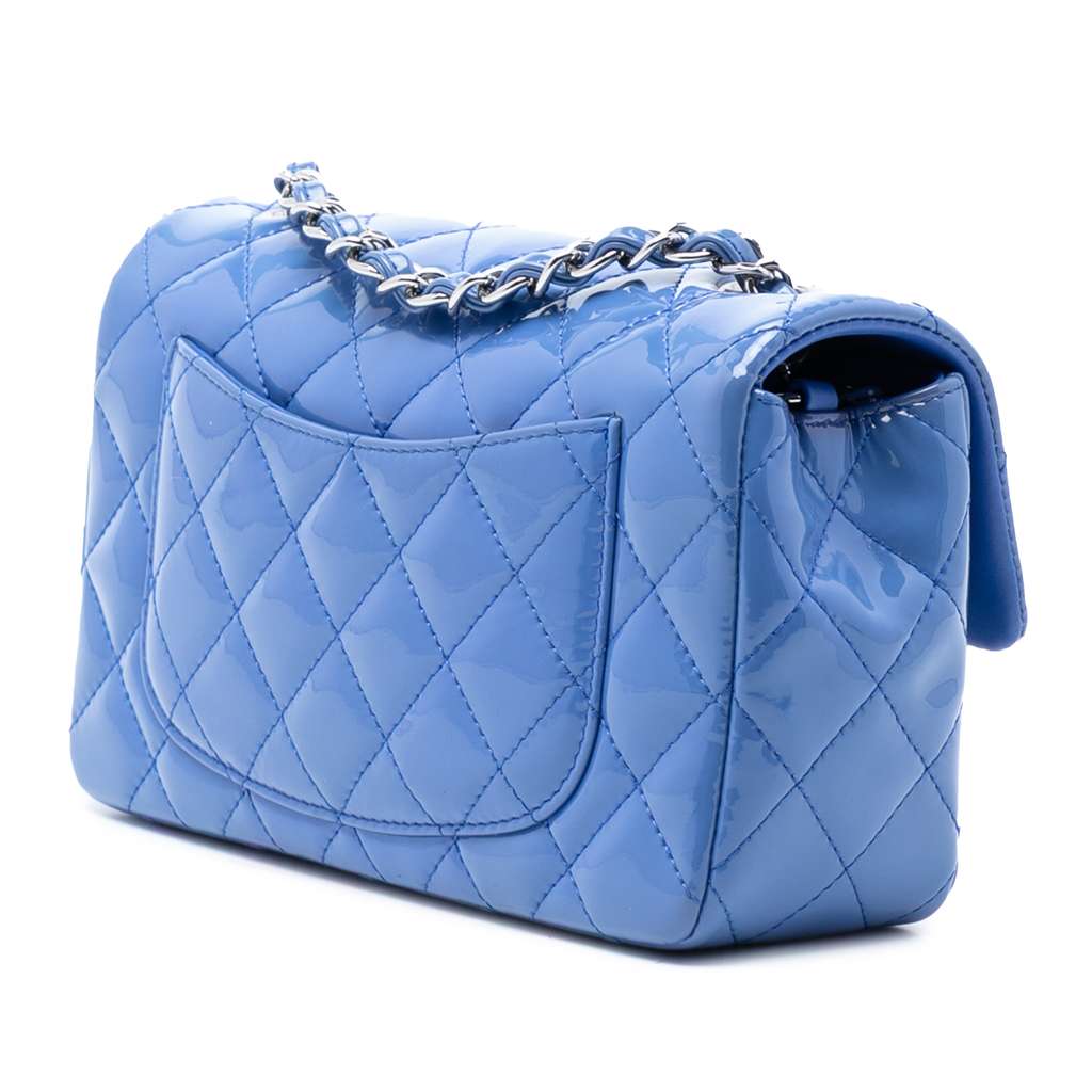 Chanel Mini Rectangular Classic Patent Single Flap - 2