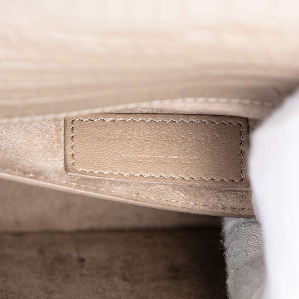 Saint Laurent Medium Croc Embossed Leather Monogram Sunset Crossbody - 5