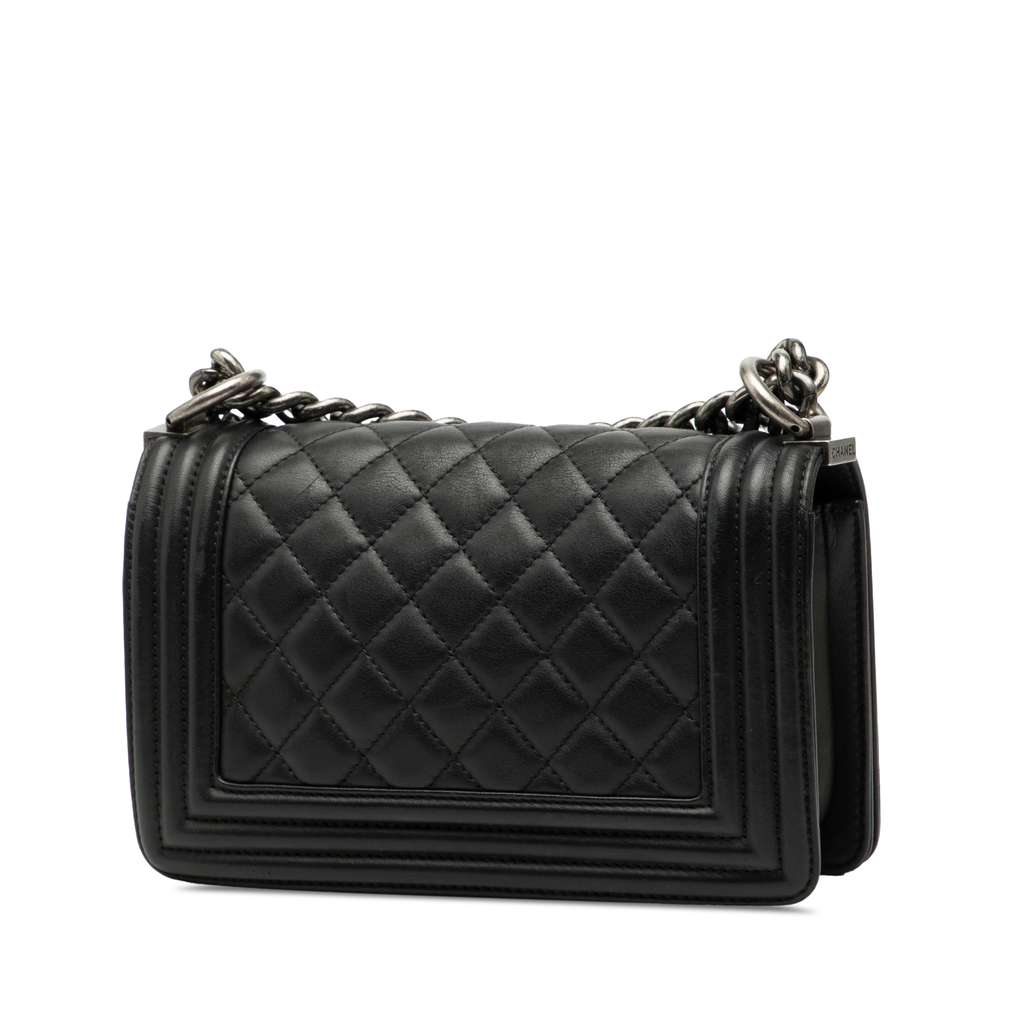 Chanel Small Quilted Lambskin Boy Flap - 2