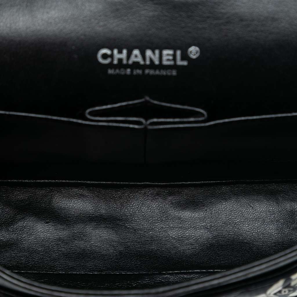 Chanel Medium Classic Satin Airline Double Flap - 4