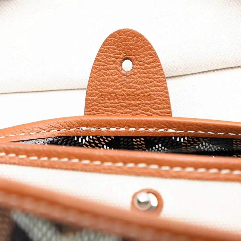 Goyard Goyardine Artois MM Black Canvas Good - Box View