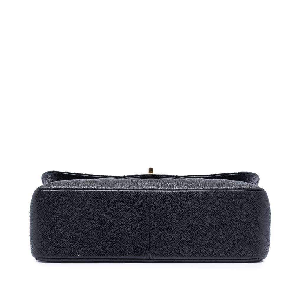 Chanel Jumbo Classic Caviar Double Flap - 3