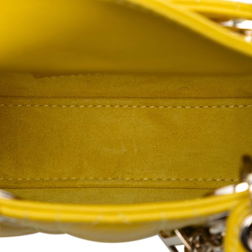 Dior Micro Lambskin Cannage Lady Dior - 4