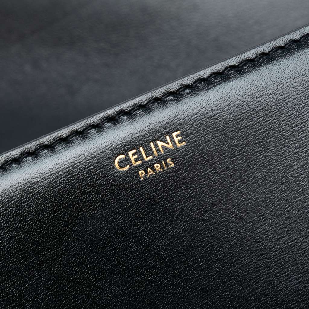 Celine Teen Shiny Calfskin Triomphe Crossbody - 5