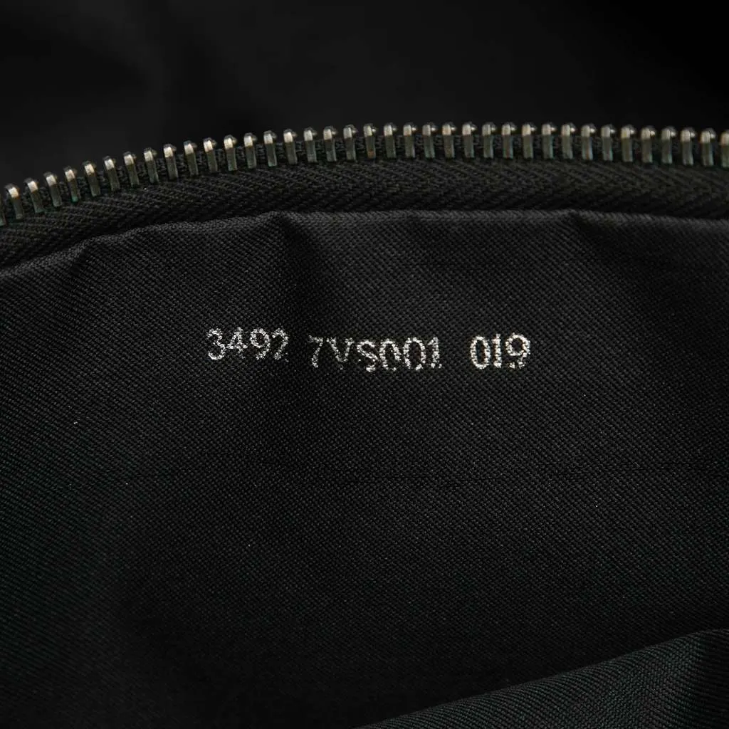 Fendi Zucchino Canvas Travel Bag Black Canvas Good - Box View