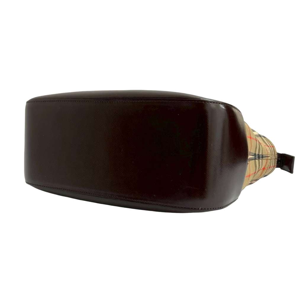 Burberry Haymarket Check Canvas Tote - 5