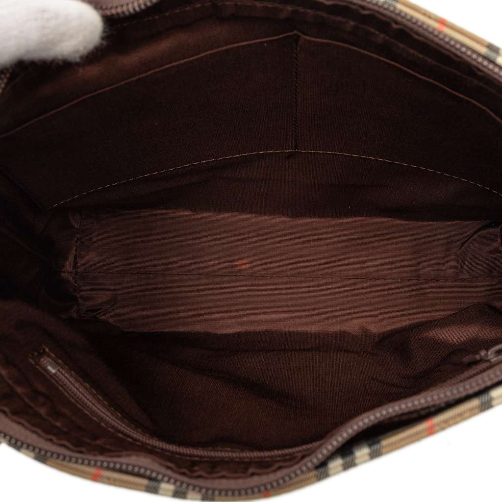 Burberry Haymarket Check Canvas Tote - 4