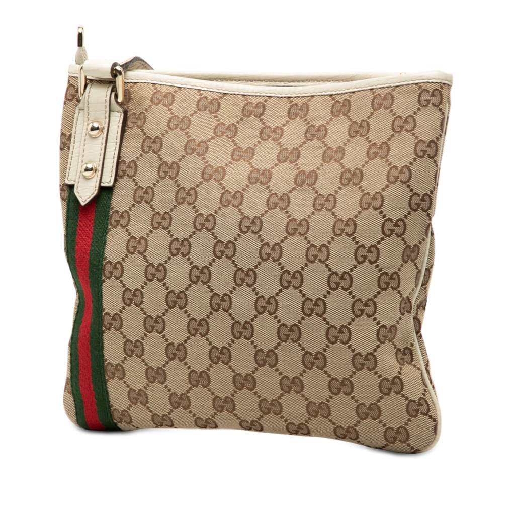 Gucci GG Canvas Jolicoeur Crossbody - 2