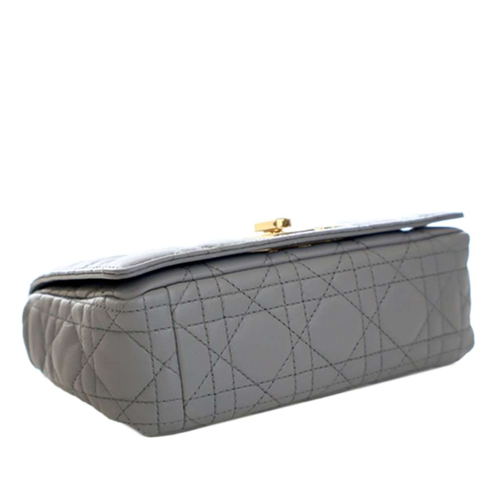 Dior Small Calfskin Cannage Caro Crossbody - 2