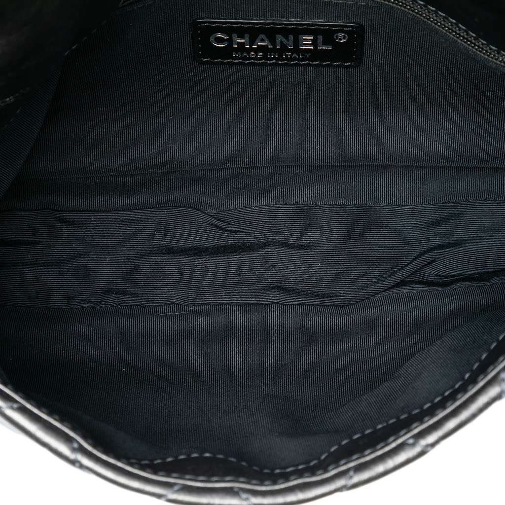 Chanel Small Quilted Metallic Aged Calfskin Chain Me Flap - 4