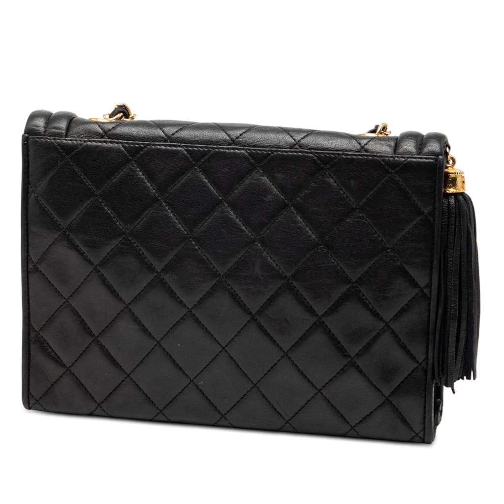 Chanel Quilted Lambskin Tassel Flap - 2