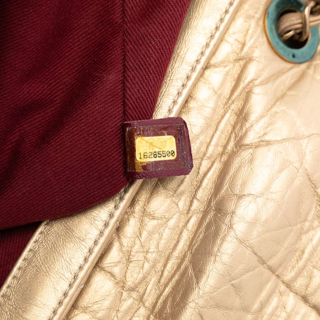 Chanel Medium Quilted Aged Calfskin Pondichery Flap - 5