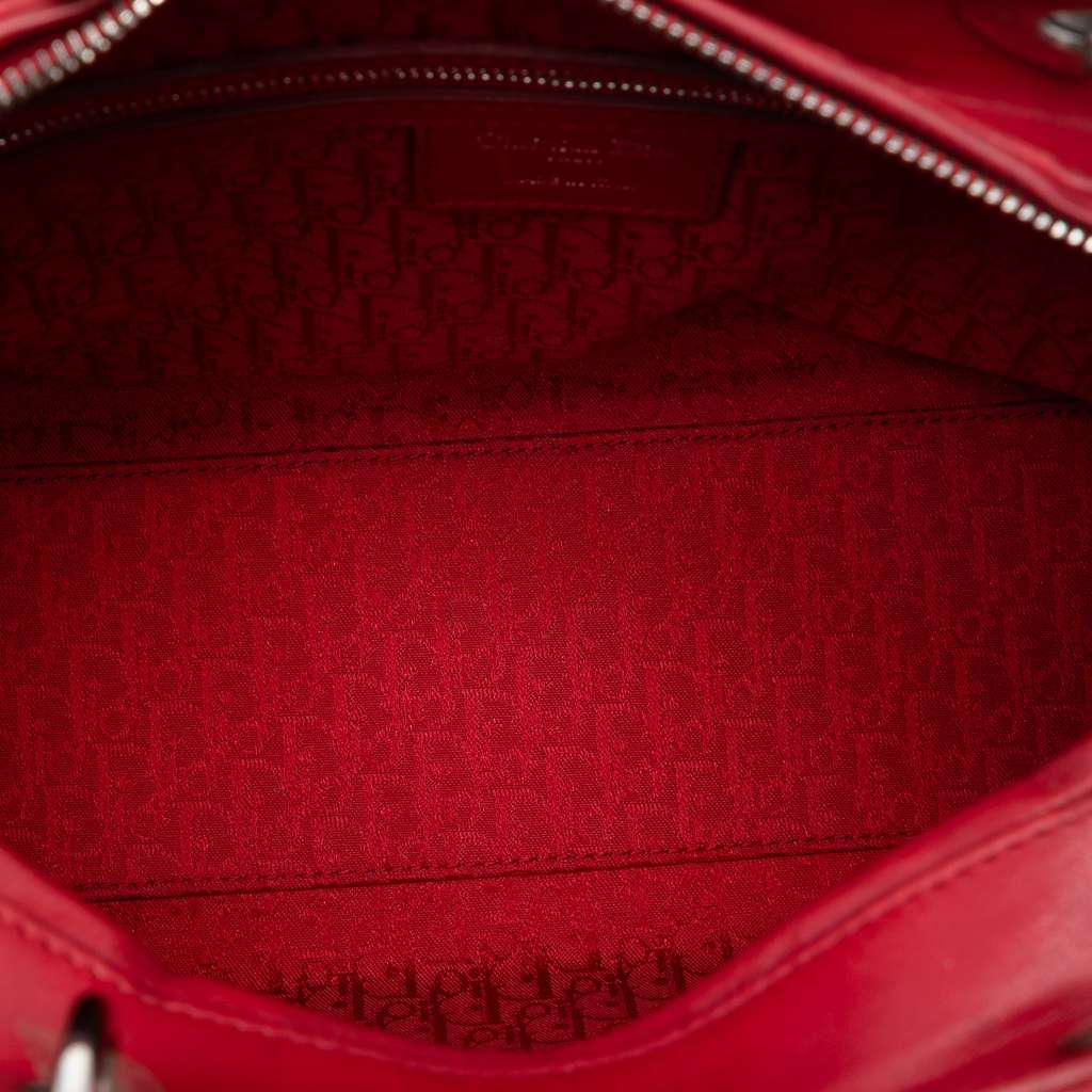 Dior Large Lambskin Cannage Lady Dior - 4