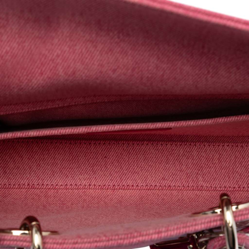 Dior Medium Denim Macrocannage Lady D Joy - 4