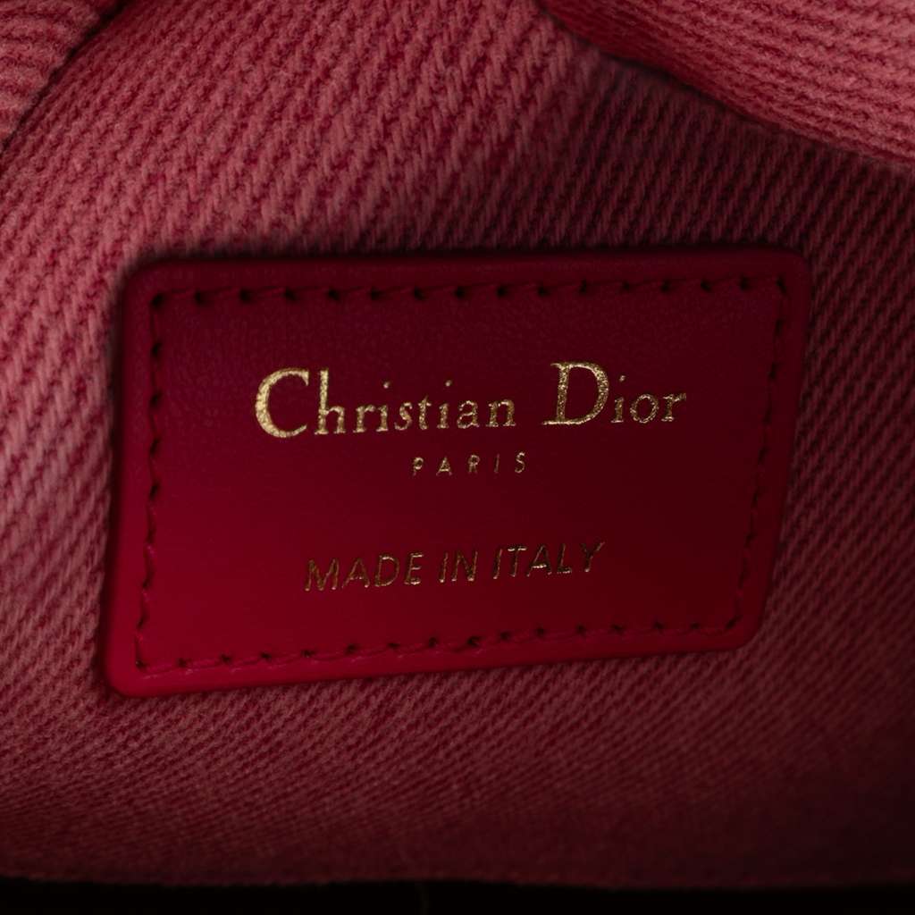 Dior Medium Denim Macrocannage Lady D Joy - 5