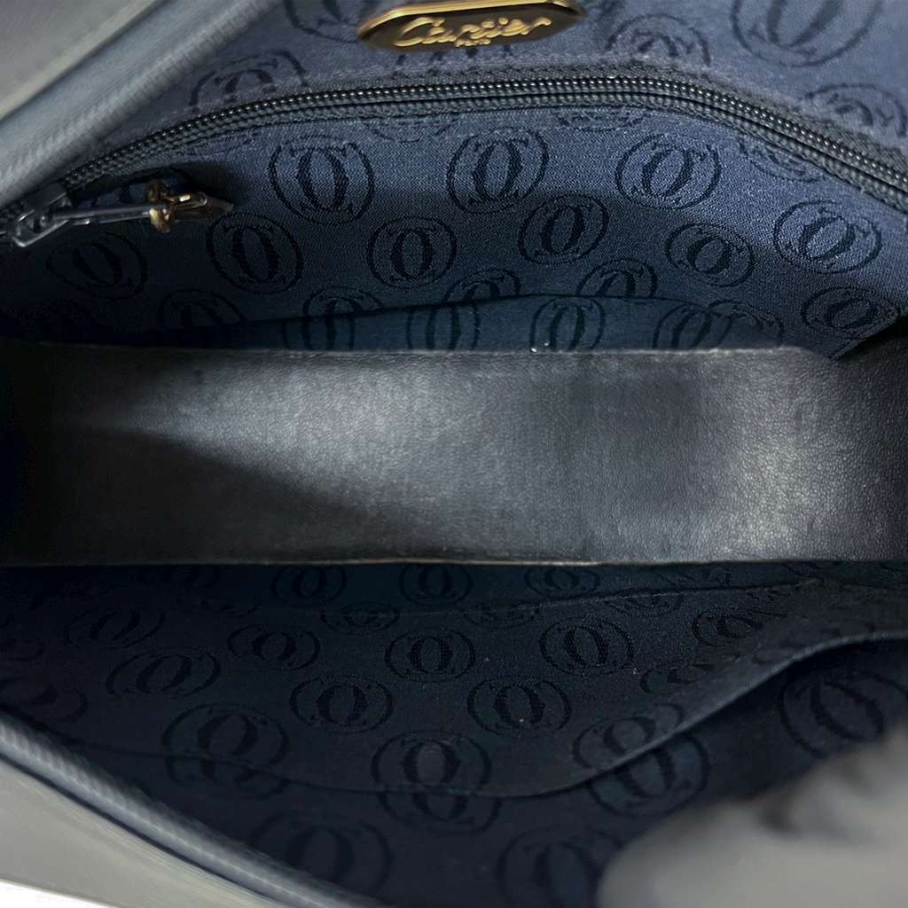 Cartier Leather Sapphire Crossbody - 4