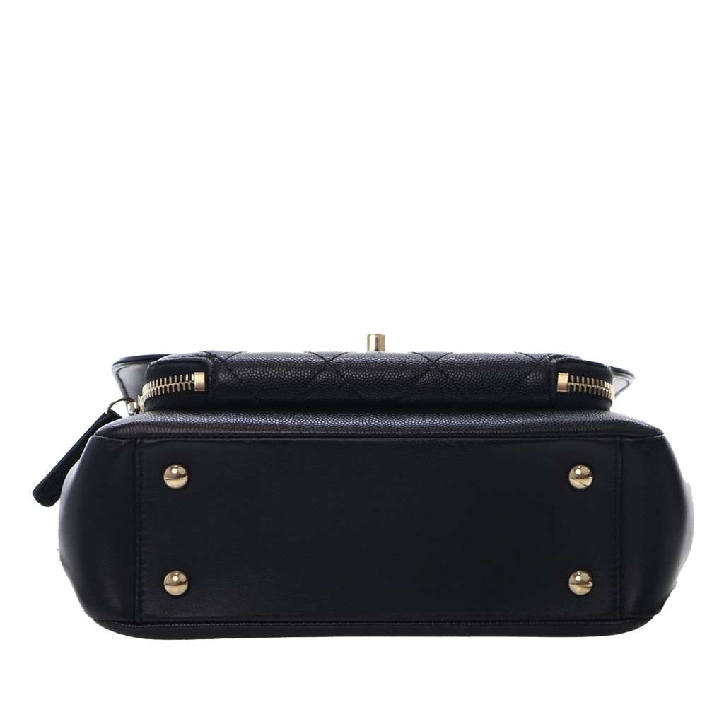 Chanel Medium Caviar Business Affinity Top Handle Bag - 3