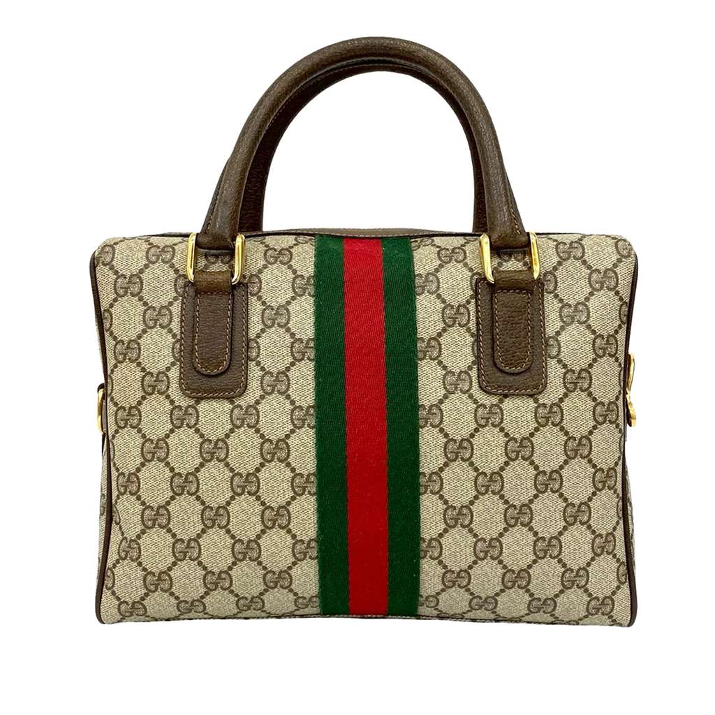 Gucci GG Supreme Web Satchel - 2
