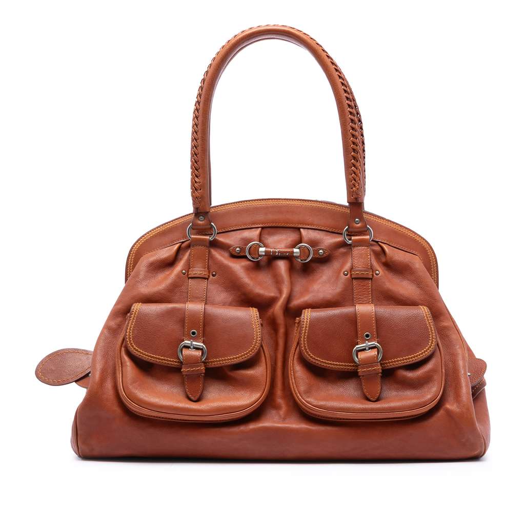 Dior Large Calfskin My Dior Pockets Frame Handbag