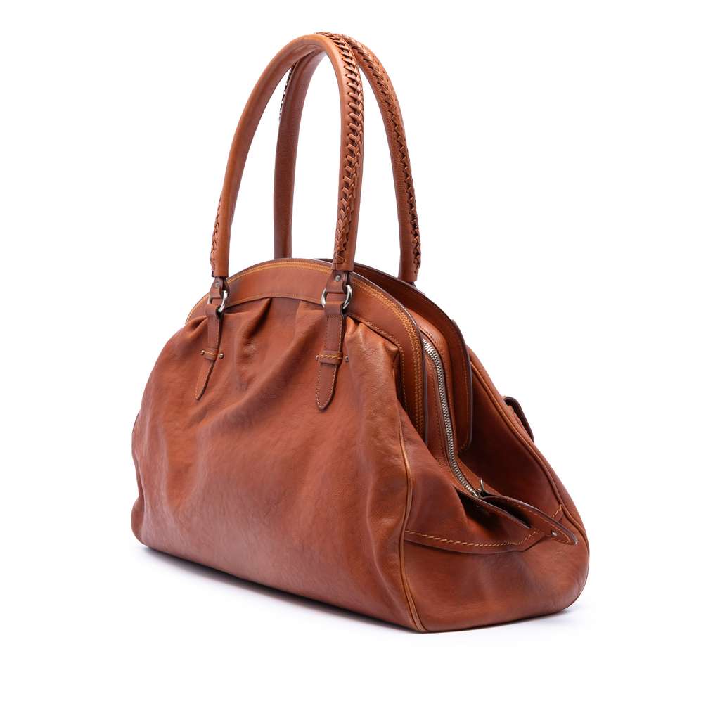 Dior Large Calfskin My Dior Pockets Frame Handbag - 2