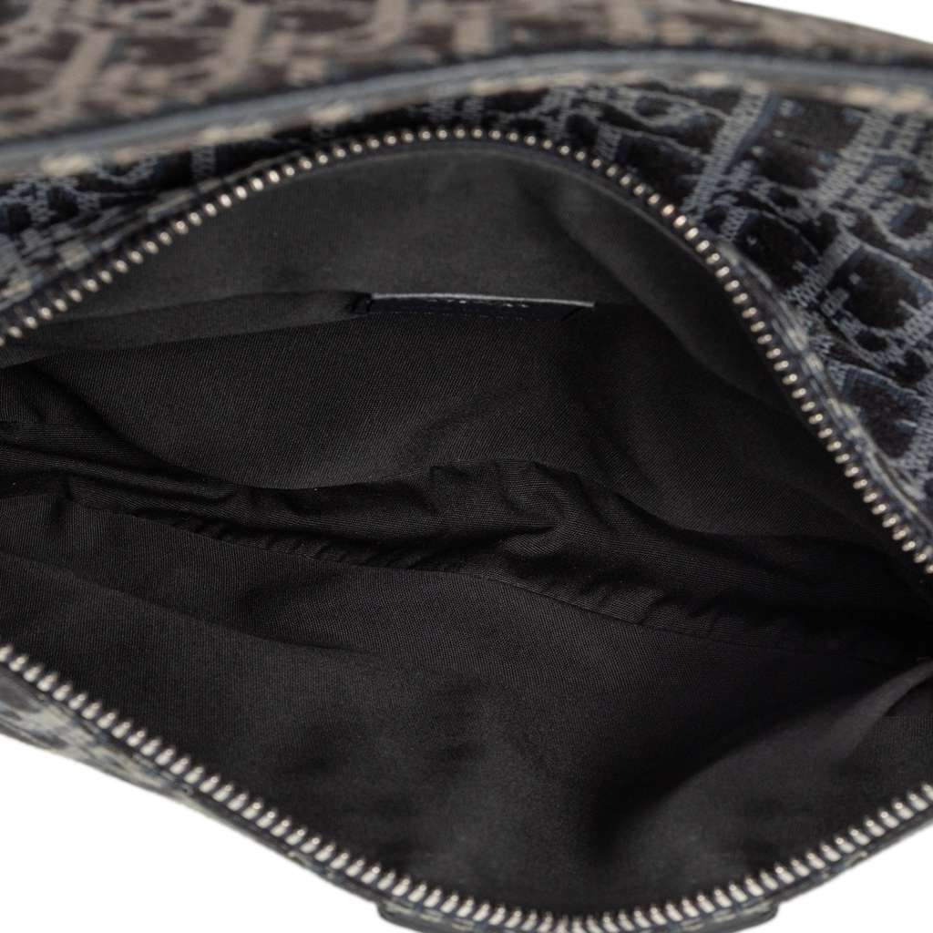 Dior Oblique Canvas Saddle Crossbody - 4