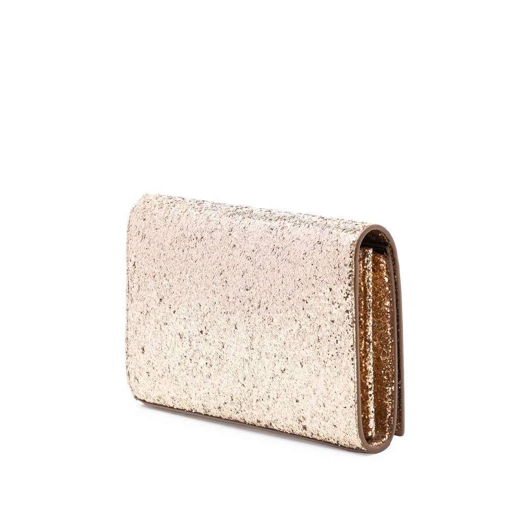 Saint Laurent Glitter Monogram Kate Wallet on Chain - 2