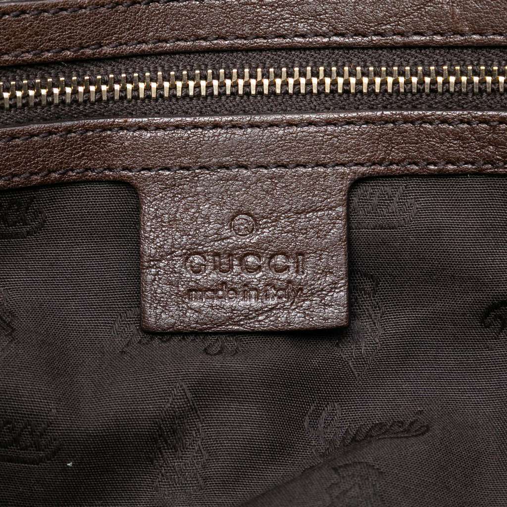 Gucci Medium GG Canvas Charm Satchel - 5