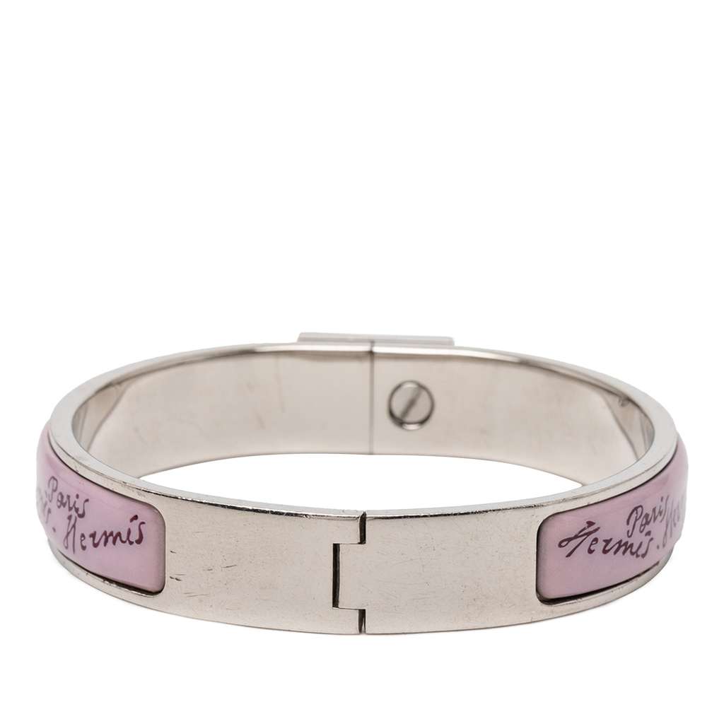 Hermès Narrow Enamel Martin Margiela Hinge Bangle PM - 3