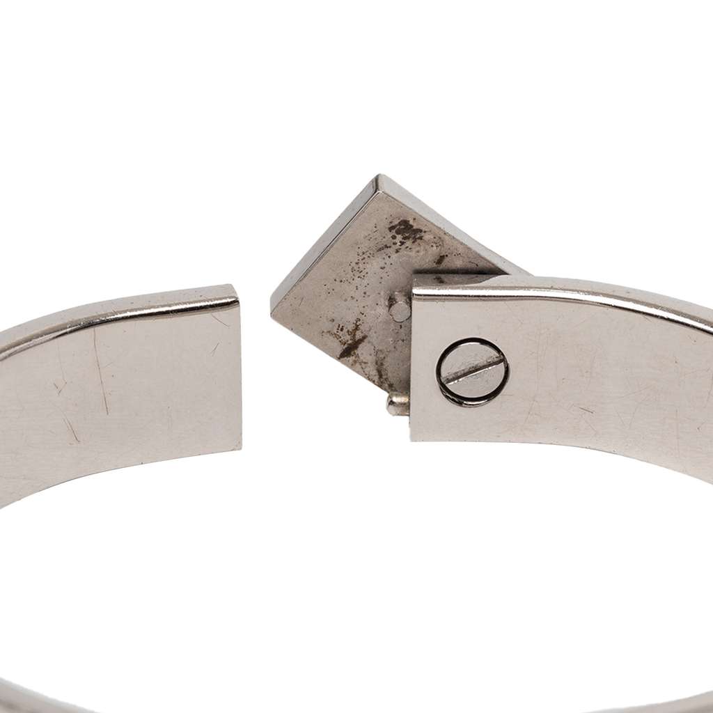 Hermès Narrow Enamel Martin Margiela Hinge Bangle PM - 5