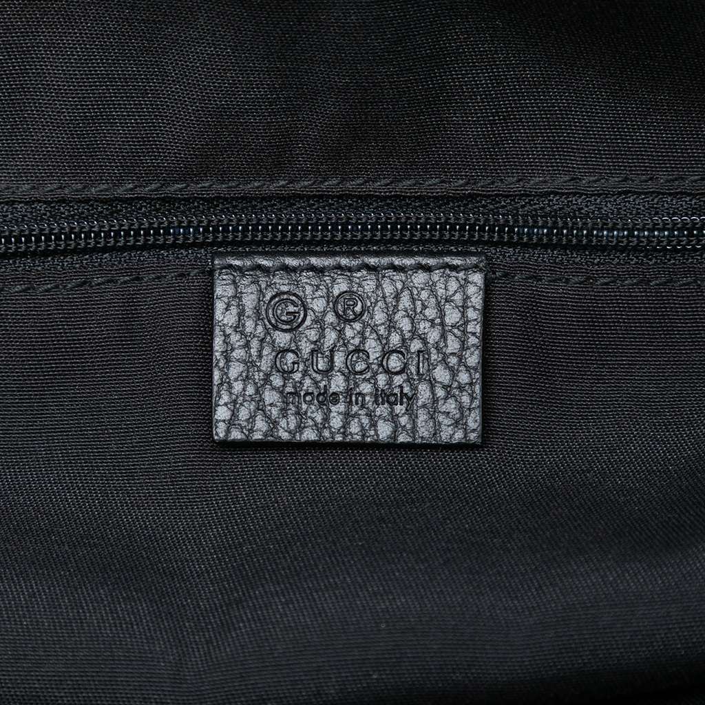 Gucci Leather GG Charm Dome Satchel - 5